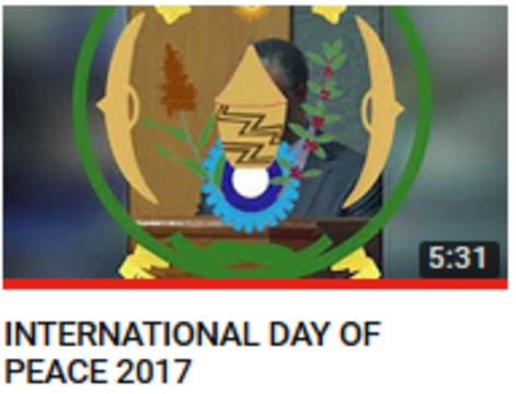 INTERNATIONAL DAY OF PEACE 2017