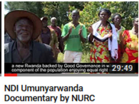 NDI Umunyarwanda Documentary by NURC